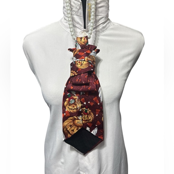 Tabasco Halloween Themed Necktie Necklace! - Picture 2 of 2